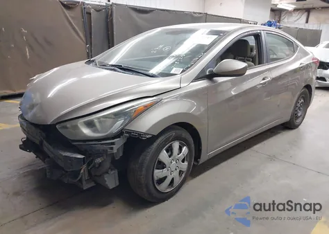 2016 Hyundai Elantra Se z USA, uszkodzony, nr VIN 5NPDH4AE3GH700877
